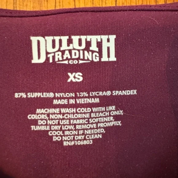 Duluth Trading Co Noga Classic Dress- Purple- Size XS - Picture 2 of 3